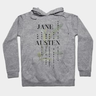 Jane Austen novels design Hoodie